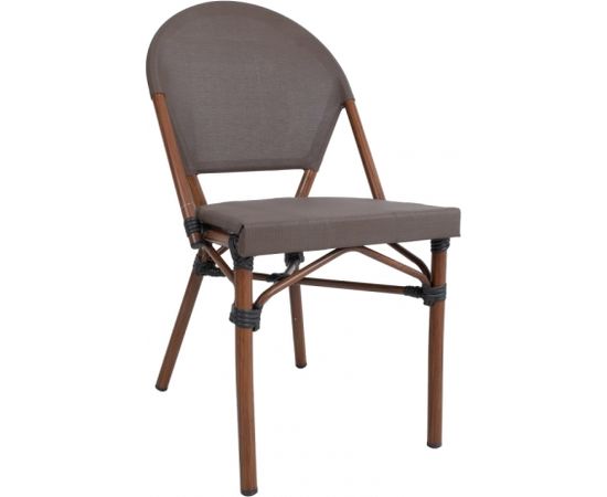 Chair BAMBUS 47x59xH81cm, brown