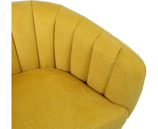 Atpūtas krēsls MELODY 100x88xH76cm, dzeltens