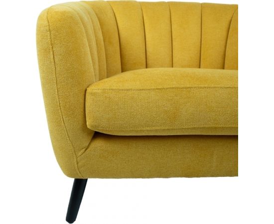 Atpūtas krēsls MELODY 100x88xH76cm, dzeltens