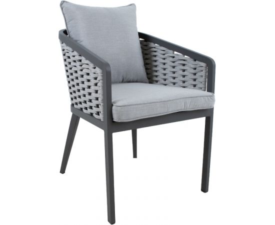 Chair MARIE 55x64xH76cm, grey