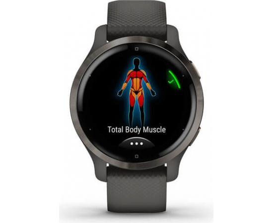 Garmin Venu 2S, slate/graphite