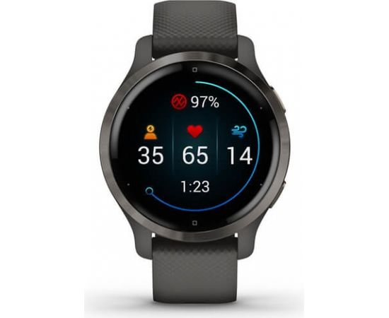 Garmin Venu 2S, slate/graphite