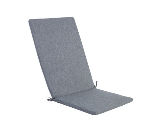 Покрытие для стула со спинкой SIMPLE GREY 48x115x3cm, серый, 100%полиэстер, ткань 757