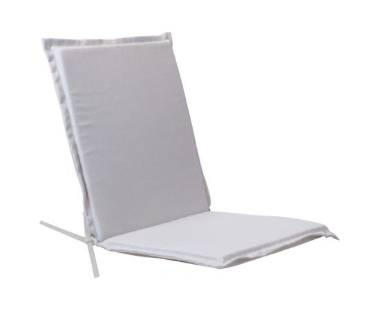 Покрытие для стула со спинкой FLORIDA 42x90x3см, светло-серый