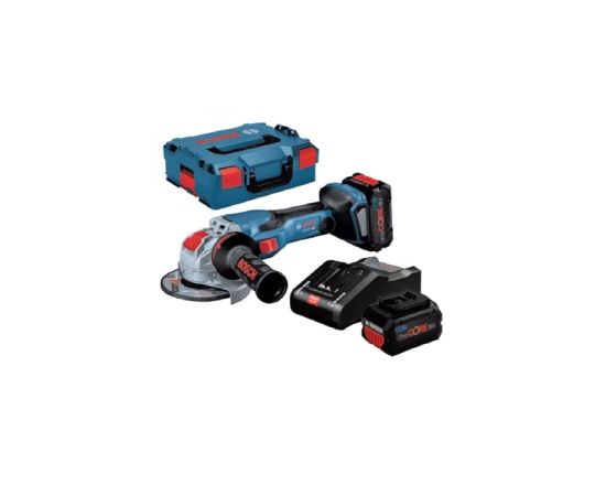 Bosch GWX 18V-15 C Professional (2 x ProCORE18V 8.0Ah, GAL 18V-160 C, L-Boxx) Akumulatora slīpmašīna