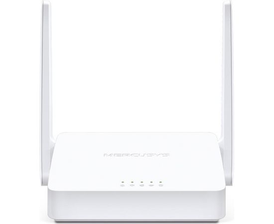 Mercusys Wireless N ADSL2+ Modem Router MW300D 802.11n, 300 Mbit/s, 10/100 Mbit/s, Ethernet LAN (RJ-45) ports 3, Antenna type  2×External, White