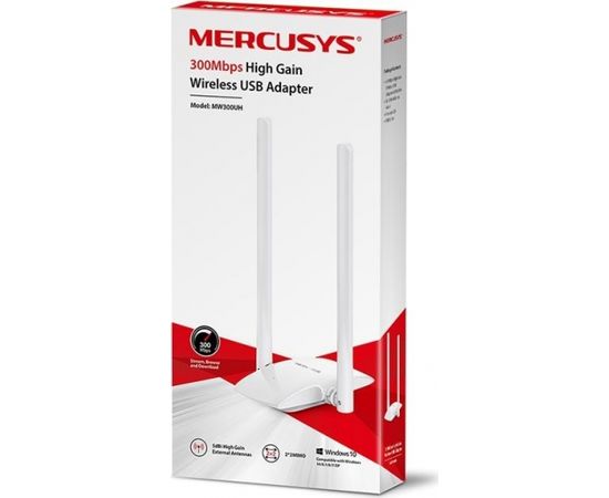 Mercusys High Gain Wireless USB Adapter MW300UH