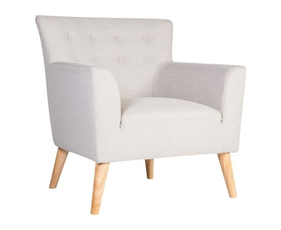 Atpūtas krēsls MOVIE 83x76xH83cm, gaiši pelēks Atpūtas krēsls 