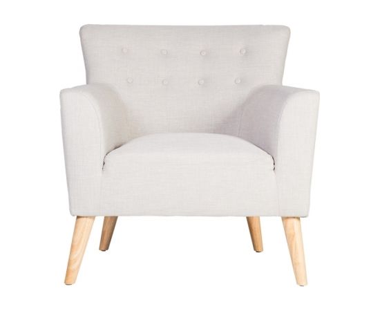 Atpūtas krēsls MOVIE 83x76xH83cm, gaiši pelēks Atpūtas krēsls 