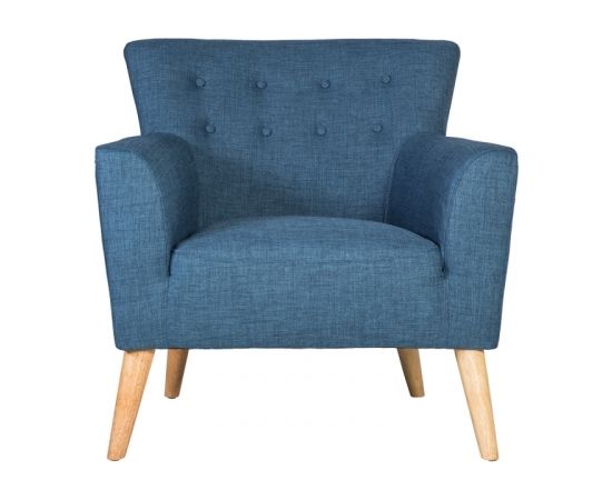 Кресло MOVIE 83x76xH83см, обивка: ткань, цвет: синий