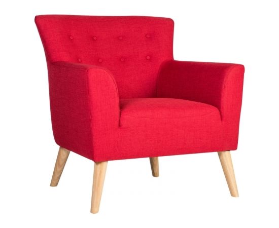 Atpūtas krēsls MOVIE 83x76xH83cm, sarkans Atpūtas krēsls 