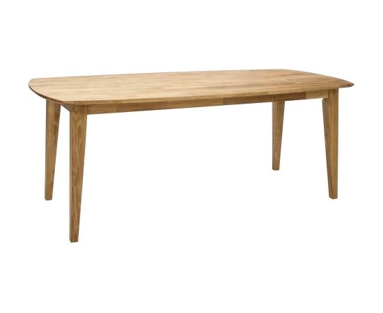 Ēdamistabas galds RETRO 190x90xH75cm, izvelkams, koks: ozols, apdare: eļļots