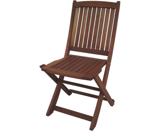 Krēsls MODENA 47x56,5xH91cm, saliekams, koks: meranti, apdare: piesūcināts ar eļļu
