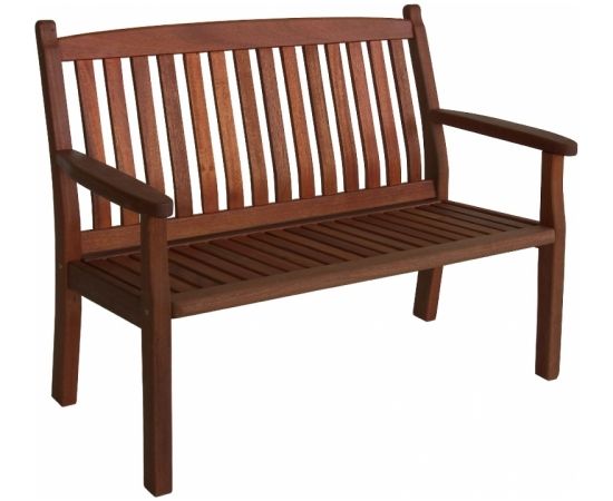 Sols WINDSOR 2-vietīgs 116x64x95cm, koks: meranti, apdare: piesūcināts ar eļļu Dārza sols