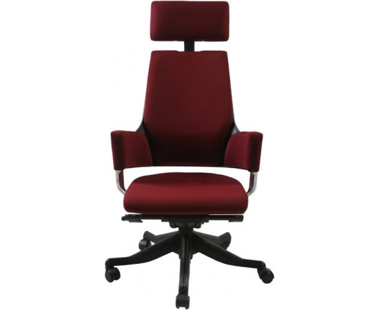 Рабочий стул DELPHI 60x47xH116-128,5см, сиденье и спинка: ткань, цвет: тёмно-красный
