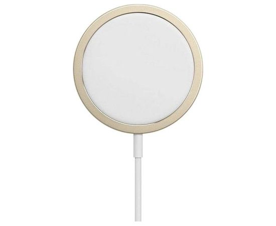 Guess  Magnetic Vintage Wireless Charger 15W Gold