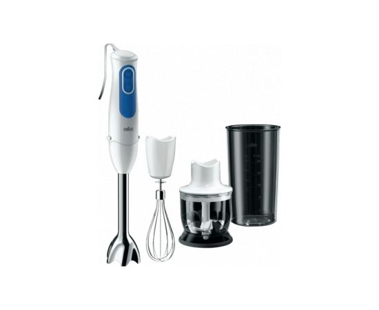 BRAUN MultiQuick 3   MQ 3025 Spaghetti, 700W, Stainless steel blades, White/blue / MQ3025WH