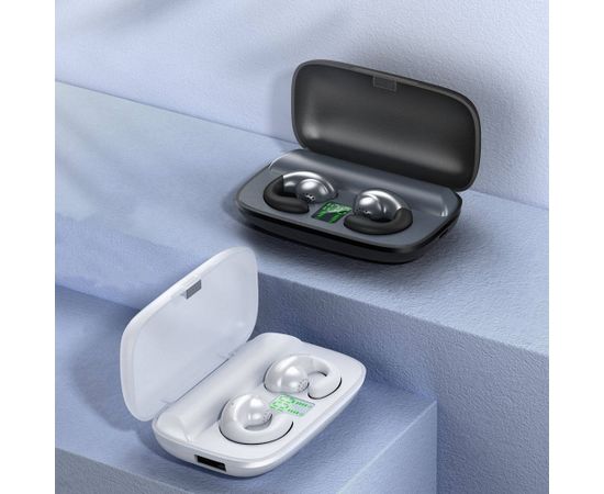 Remax TWS-17 TWS Bluetooth 5.0 Стерео Беспроводные наушники-вкладыши с зажимом для ушей белый