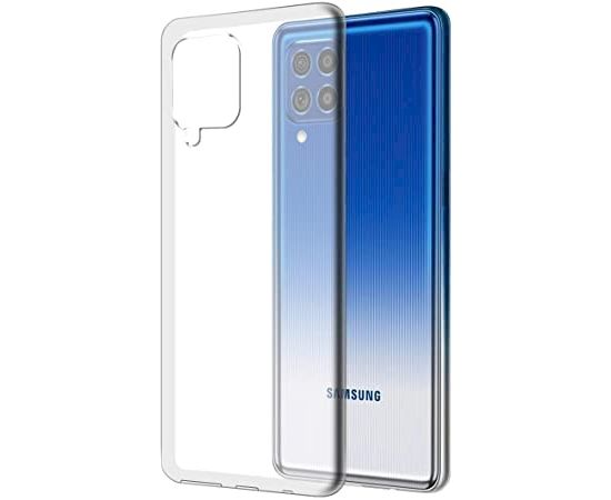 Fusion ultra 0.3 mm izturīgs silikona aizsargapvalks Samsung M625 / F625 Galaxy M62 / F62 caurspīdīgs