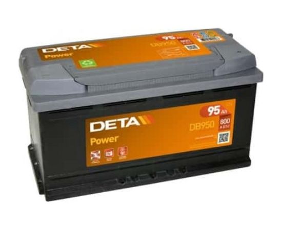 Deta Power AK-DB950 12V 95Ah 800A 353x175x190mm Akumulators