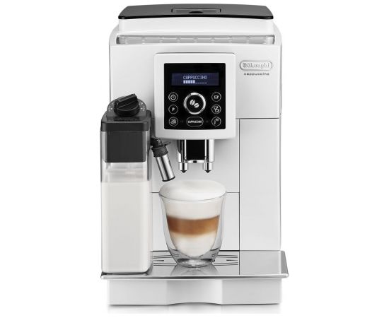 Delonghi Coffee Maker ECAM 23.460.W Pump pressure 15 bar, Built-in milk frother, Fully Automatic, 1450 W, White