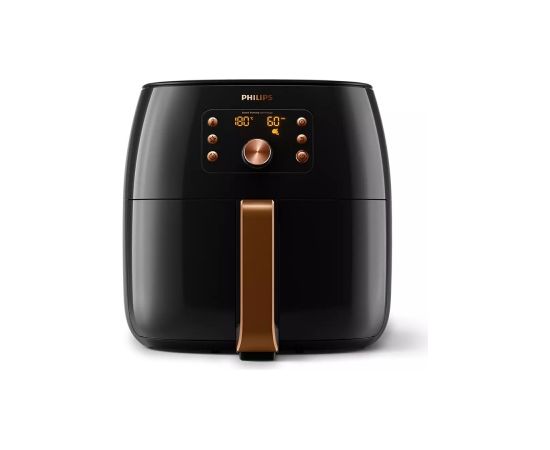 Philips HD9867/90 Premium Airfryer XXL 2200W Black Karstā gaisa friteris