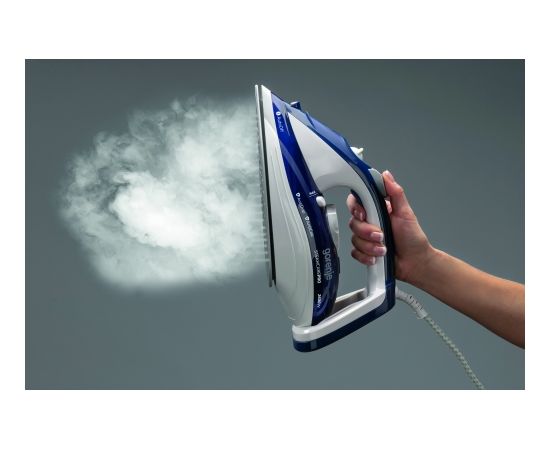 Gorenje Steam Iron SIH2600BLC Steam Iron, 2600 W, Water tank capacity 350 ml, Continuous steam 30 g/min, Blue/White