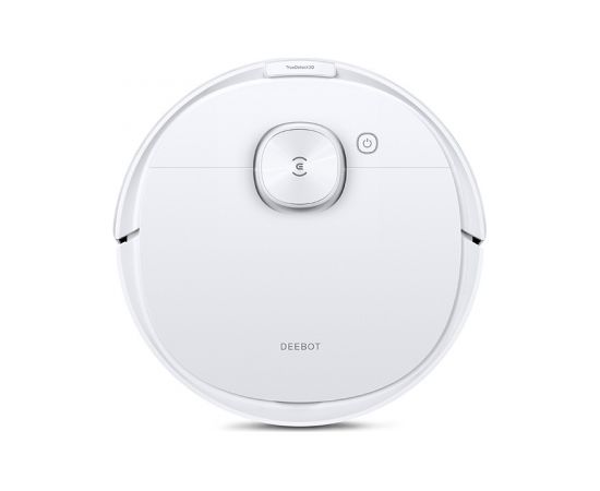 Ecovacs   DEEBOT N8 PRO Wet&Dry, Operating time (max) 110 min, Lithium Ion, 3200 mAh, Dust capacity 0.42 L, White