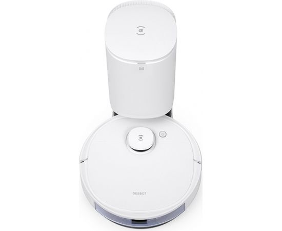 Ecovacs   DEEBOT N8+ Wet&Dry, Operating time (max) 110 min, Lithium Ion, 3200 mAh, Dust capacity 0.42 L, White, 24 month(s)