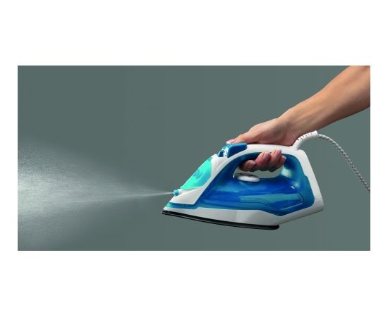 Gorenje SIH1800BLT Steam Iron, 1800 W, Water tank capacity 250 ml, Continuous steam 25 g/min, Blue/White