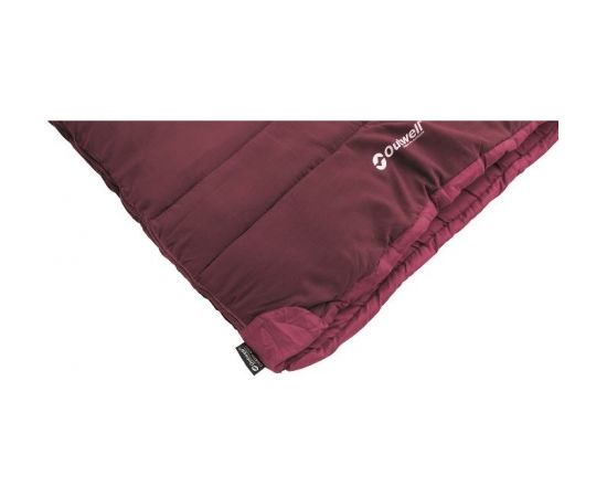 Outwell Champ Kids Deep Red, Sleeping Bag, 150 x 70 cm,  2 way open, L-shape, Red