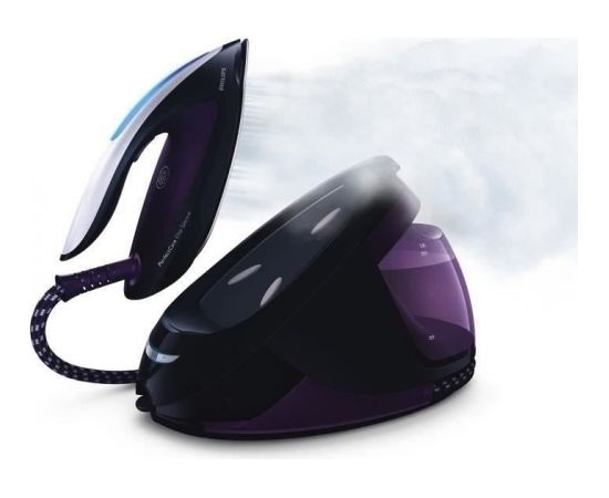 Philips Iron GC9650/80 Steam Iron, 2400 W, Water tank capacity 1800 ml, Continuous steam 40 g/min, Purple