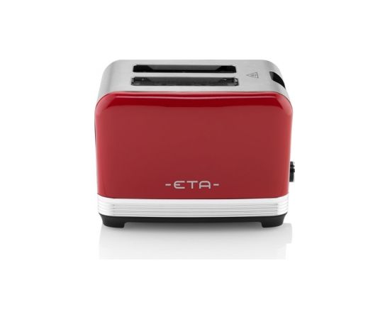 ETA STORIO Toaster ETA916690030 Power 930 W, Housing material Stainless steel, Red