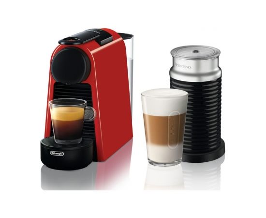 Delonghi Coffee maker  EN 85.R Essenza Mini Pump pressure 19 bar, Capsule coffee machine, 1150 W, Red