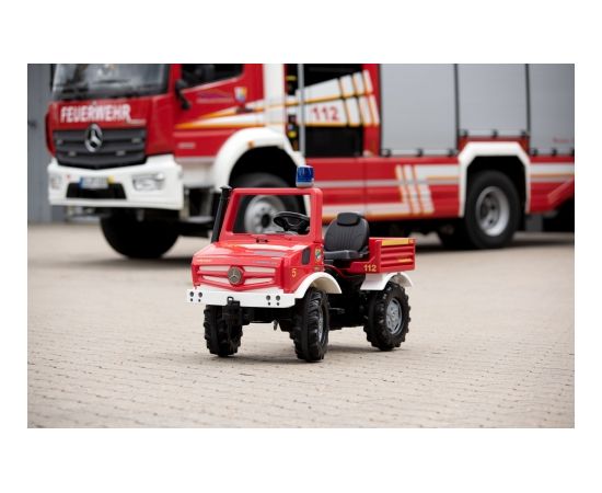 Rolly Toys Mašīna liela ugunsdzēsēju ar pedāļiem  rollyUnimog Fire (ar gaismu) (3-8 gadiem) 038220