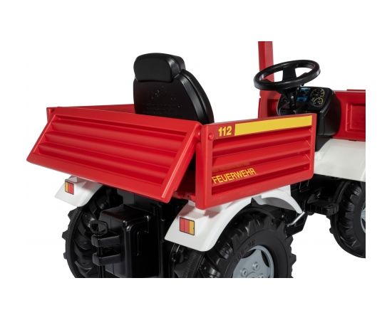 Rolly Toys Mašīna liela ugunsdzēsēju ar pedāļiem  rollyUnimog Fire (ar gaismu) (3-8 gadiem) 038220