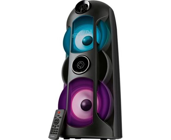 Speaker SVEN PS-720, black (80W, TWS, Bluetooth, FM, USB, microSD, LED-display, 2x4400mA*h)