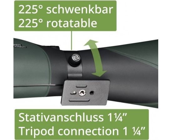 BRESSER Pirsch 20-60x80 Spotting Scope Gen. II with DeLuxe 10:1 Focus