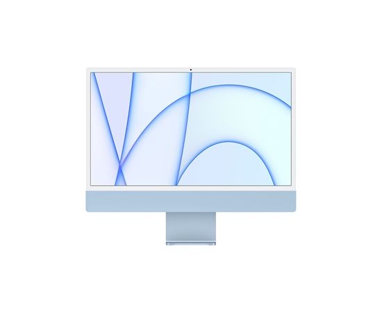 Apple iMac 24” 4.5K Retina M1 8C CPU 8C GPU 8GB 256GB SSD Blue (2021) Eng+Rus