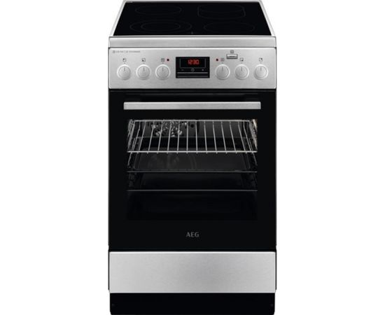 AEG CCB56481BM elektriskā plīts 50cm Inox