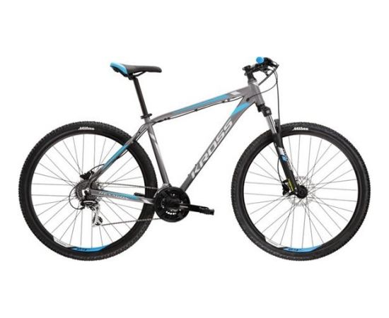 Kross Sa Hexagon 5.0 (27'') XS SudrabZilaMat (VII) vel. Горные велосипеды (MTB)