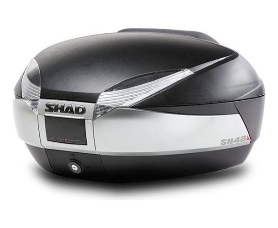 Shad SH48 Bagāžu kaste NEW TITANIUM D0B48400 Moto bagāžas kastes
