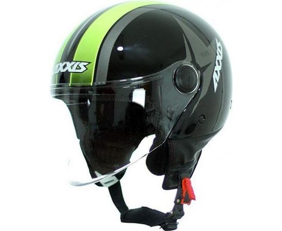 Axxis Helmets, S.a Square Flag (M) B1 Black ķivere