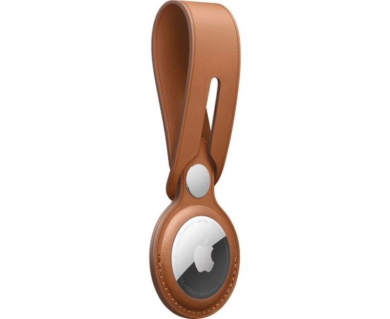 Apple AirTag Leather Loop, saddle brown