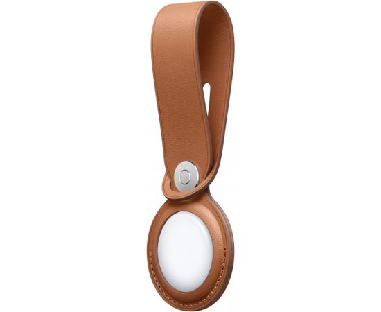 Apple AirTag Leather Loop, saddle brown