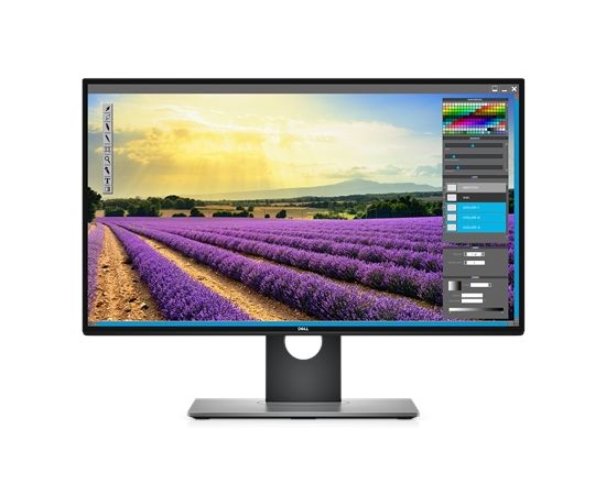 Dell U2518D 25 ", 2560x1440 pixels, 16:9, LED, IPS, 5 ms, 350 cd/m², Black, Power, mDP-DP, USB