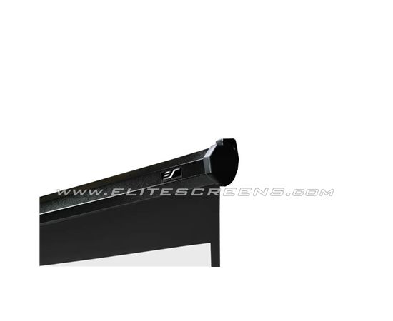 Elite Screens Manual Series M100UWH Diagonal 100 ", 16:9, Viewable screen width (W) 221 cm, Black