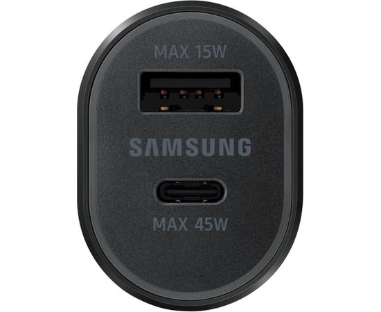 Автомобильное зарядное устройство Samsung EP-L5300XBEGEU 60W / 3A / USB-C / PD / AFC / + провод