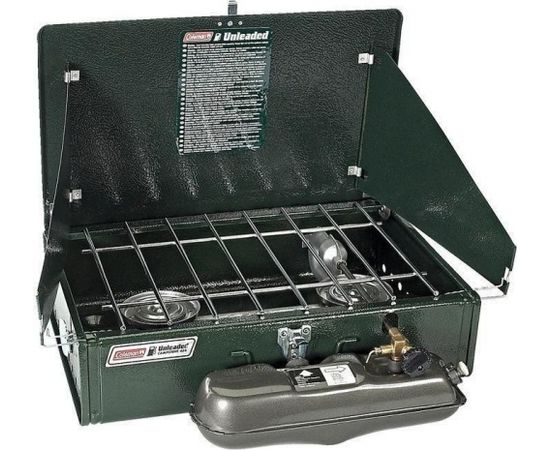 Coleman 2-flame cooker Unleaded, gasoline