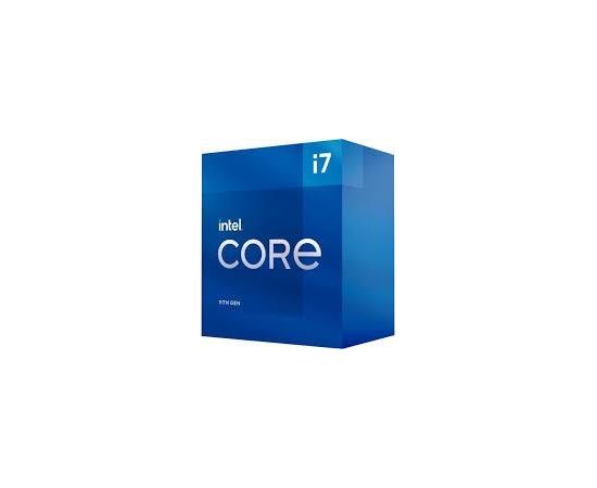 CPU|INTEL|Desktop|Core i7|i7-11700|2500 MHz|Cores 8|16MB|Socket LGA1200|65 Watts|GPU UHD 750|BOX|BX8070811700SRKNS Процессоры